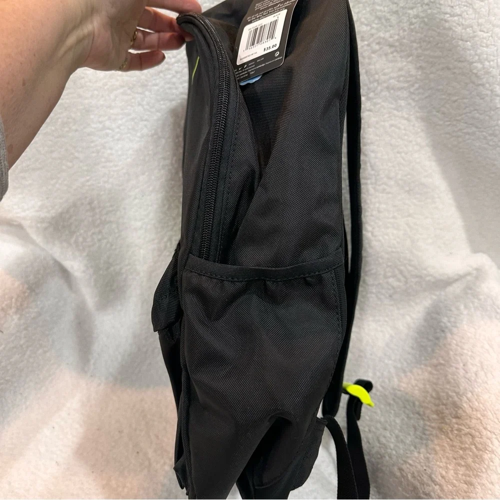 Nike Black and Yellow Backpack